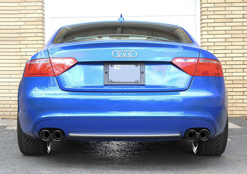 AWE Tuning Audi B8 A5 2.0T Touring Edition Exhaust - Quad Outlet Diamond Black Tips