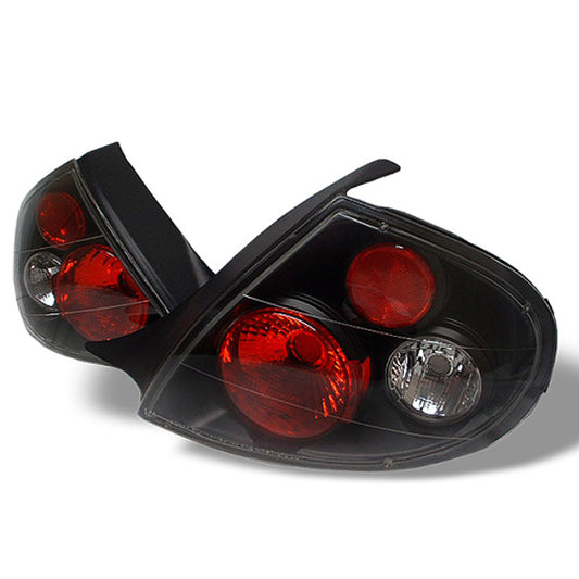 Spyder Dodge Neon 00-02 Euro Style Tail Lights Black ALT-YD-DN00-BK
