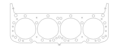 Cometic Chevy Small Block 4.100 inch Bore .040 inch MLS Head Gasket (w/All Steam Holes)