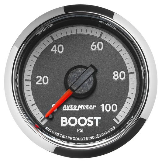 Autometer Gen4 Dodge Factory Match 52.4mm Mechanical 0-100 PSI Boost Gauge