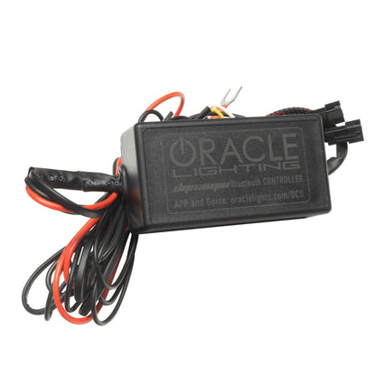 Oracle Lighting 18-23 Ford Mustang Dynamic ColorSHIFT LED Headlights - Black Series SEE WARRANTY