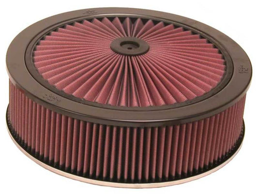 K&N X-Stream Top Filter Red 14in OD / 7.313in Neck Flange / 5.5in Height