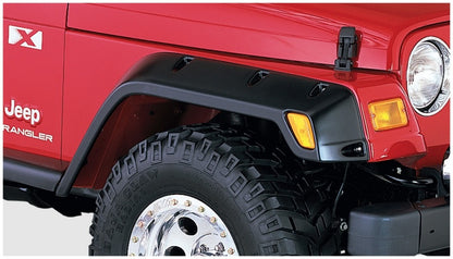 Bushwacker 97-06 Jeep TJ Pocket Style Flares 4pc - Black