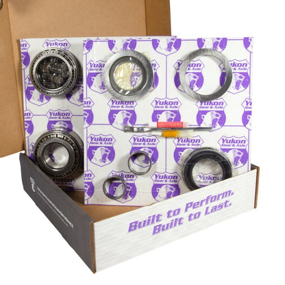 Yukon 9.5in GM 4.56 Rear Ring & Pinion Install Kit Axle Bearings and Seals