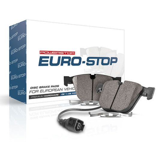 Power Stop 10-11 Saab 9-3X Euro-Stop ECE-R90 Front Brake Pads