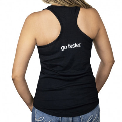 Skunk2 Lady Go Faster Tank Black - XL