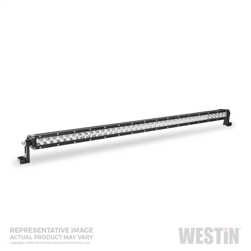 Westin Xtreme LED Light Bar Low Profile Single Row 50 inch Flex w/5W Cree - Black