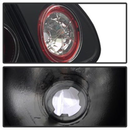 Spyder Toyota Corolla 03-08 Euro Style Tail Lights Black ALT-YD-TC03-BK