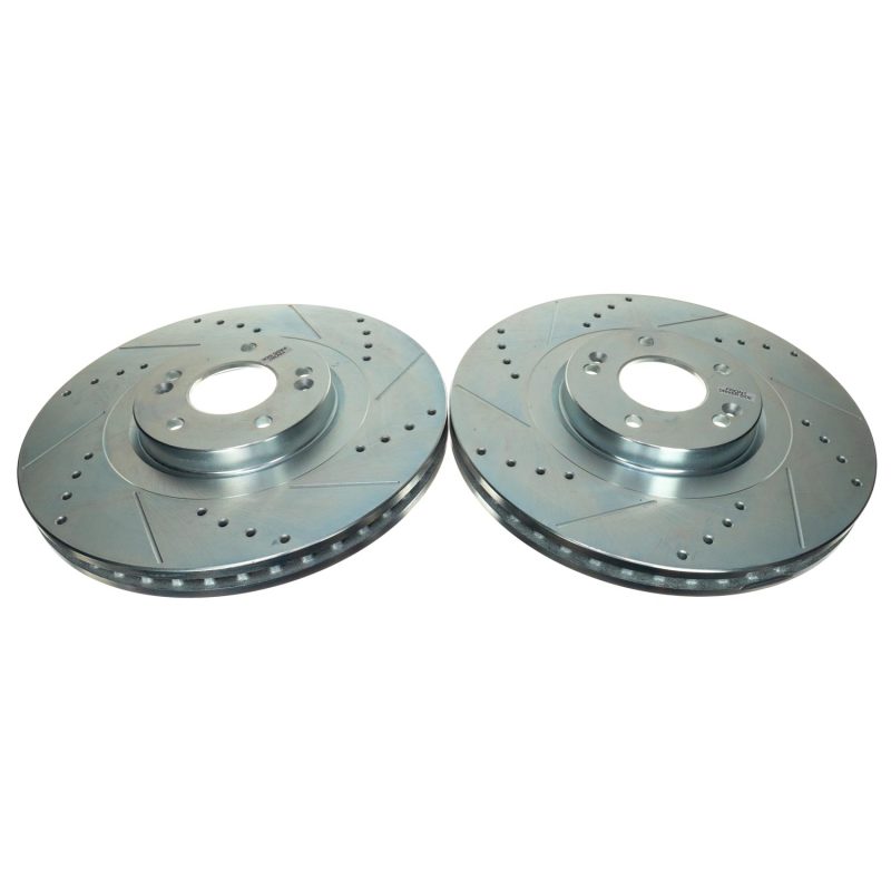 Power Stop 20-22 Kia Telluride Front Drilled & Slotted Rotor (Pair)