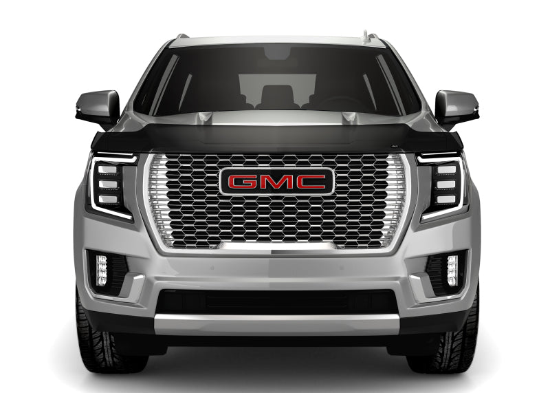 AVS 2021 GMC Yukon High Profile Bugflector II Hood Shield - Smoke