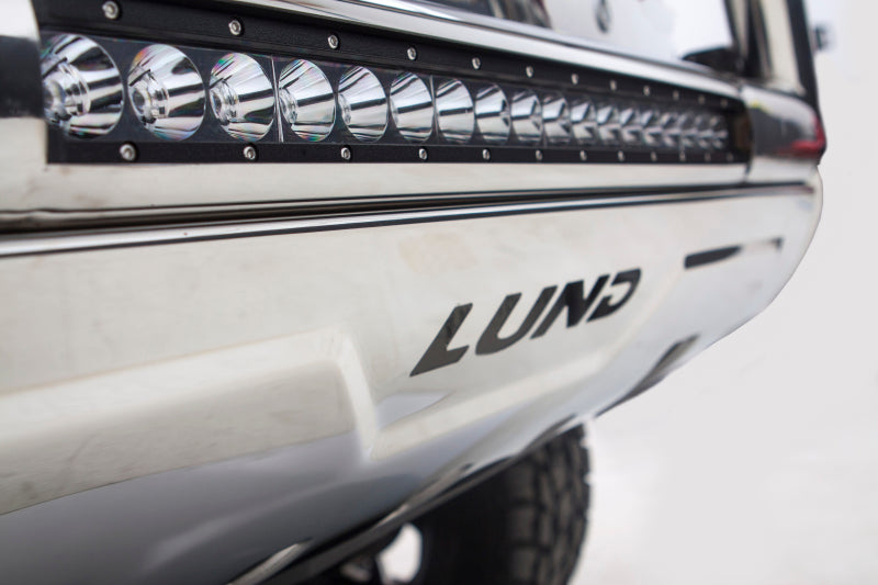 Lund 10-17 Dodge Ram 2500 Bull Bar w/Light & Wiring - Polished