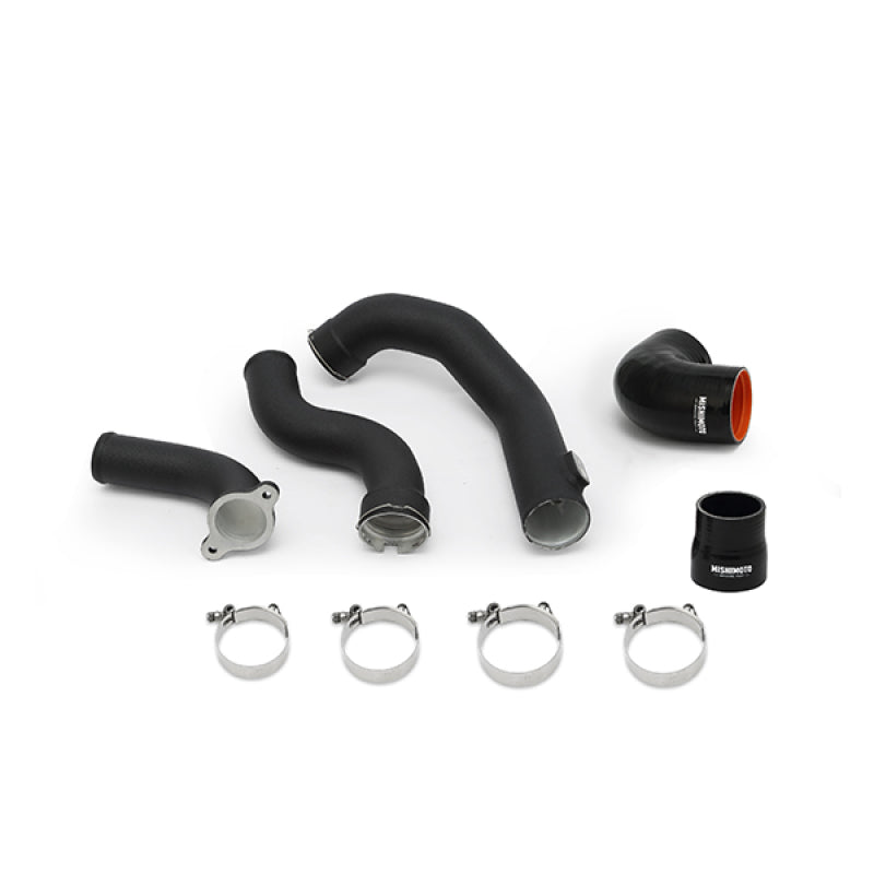 Mishimoto 2016+ Chevrolet Camaro 2.0T / 2013+ Cadillac ATS Intercooler Pipe Kit - Wrinkle Black