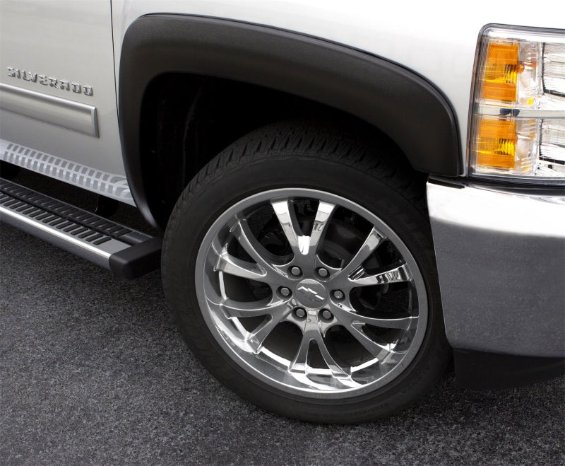 Lund 07-13 GMC Sierra 1500 SX-Sport Style Textured Elite Series Fender Flares - Black (2 Pc.)