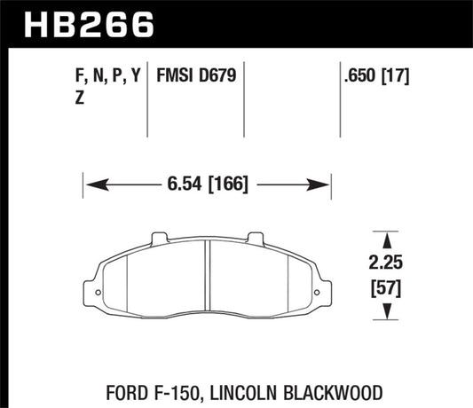 Hawk Super Duty Street Brake Pads