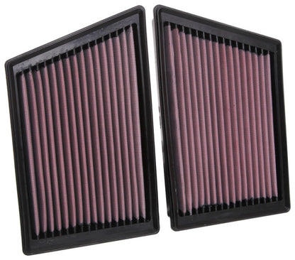 K&N 19 Porsche 911 3.0L H6 F/I Drop In Replacement Air Filter