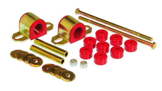 Prothane 87-96 Dodge Dakota 2wd Front 28mm Sway Bar & End Link Bushings - Red