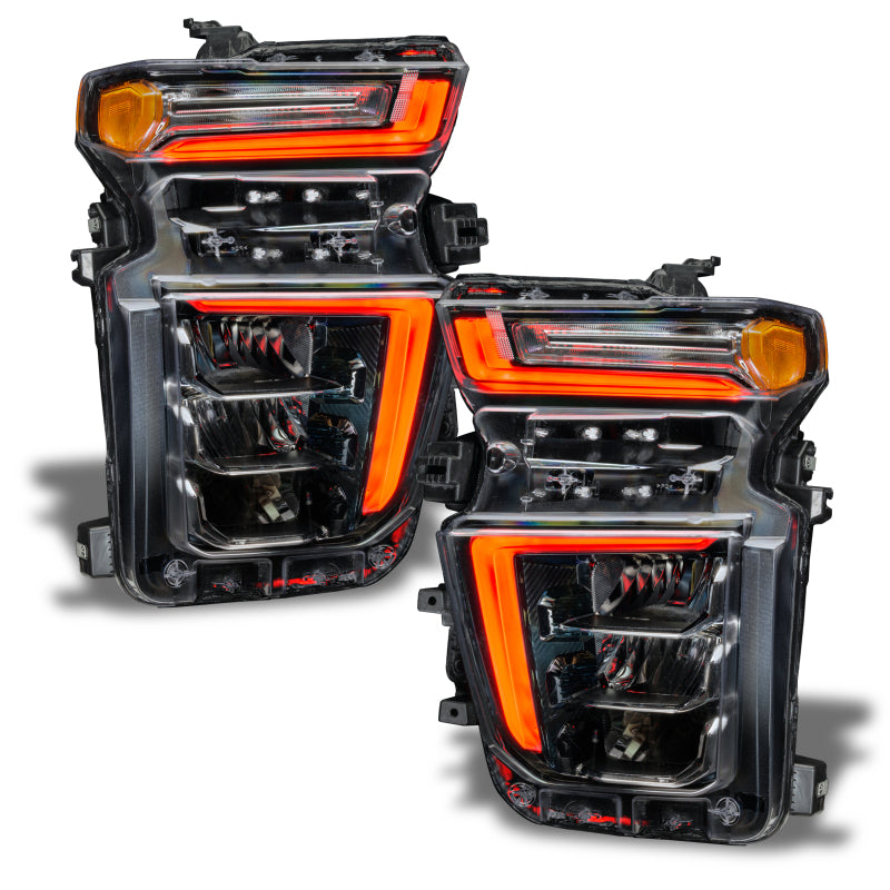 Oracle 20-21 Chevy Silv HD 2500/3500 RGB+W Headlight DRL Kit - w/ BC1 Controller