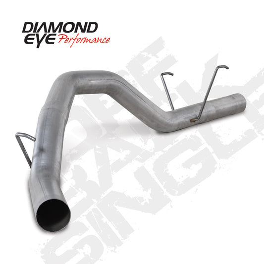 Diamond Eye KIT 4in DPF-BACK SGL AL: DODGE 6.7L 2500 2014 LONG BOX ONLY