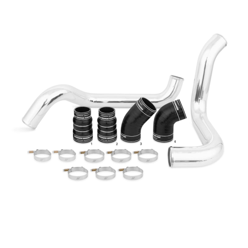 Mishimoto 02-04.5 Chevrolet 6.6L Duramax Intercooler Kit w/ Pipes (Black)