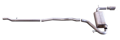 Gibson 11-13 Jeep Patriot Latitude 2.4L 2.25in Cat-Back Single Exhaust - Aluminized