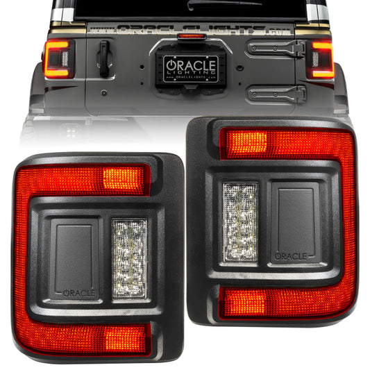 Oracle 2018+ Jeep Wrangler Rubicon/Sport LED Flush Mount Tail Light - Tinted SEE WARRANTY