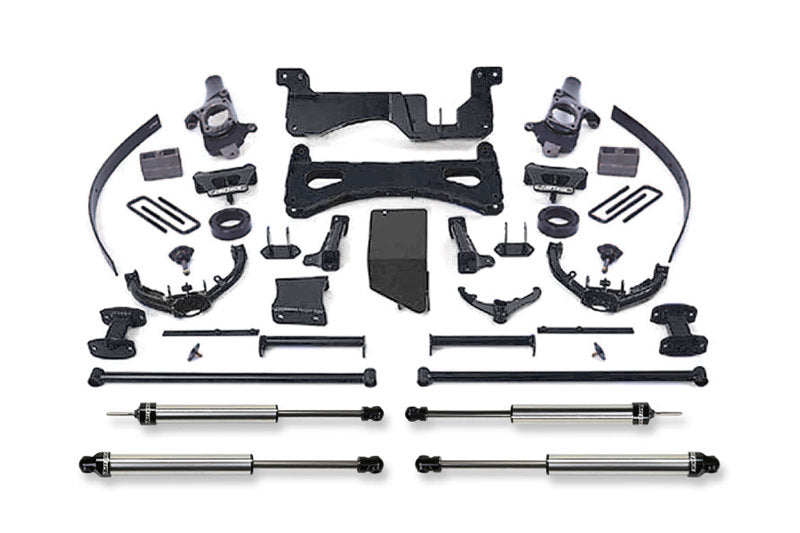 Fabtech 01-06 GM C/K2500HD 8in Perf Sys w/Dlss Shks