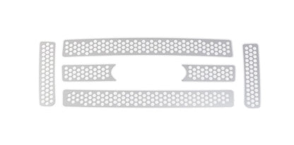Putco 09-12 Ford F-150 (Lariat & King Ranch Only) 6pc Grille Punch Stainless Steel Grilles