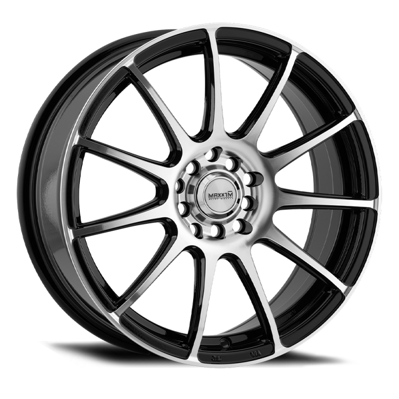 Maxxim Champ 15x6.5 8x100/114.3 ET38 Machined Face / Gloss Black