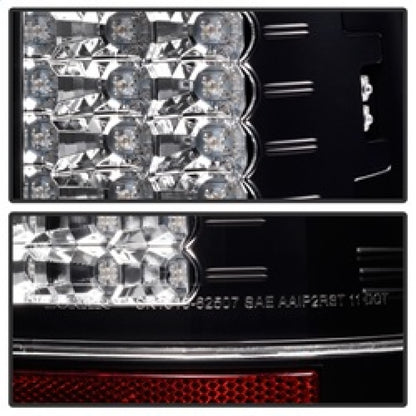 Spyder Ford Super Duty 08-15 Version 2 LED Tail Lights Black ALT-YD-FS07-LED-G2-BK