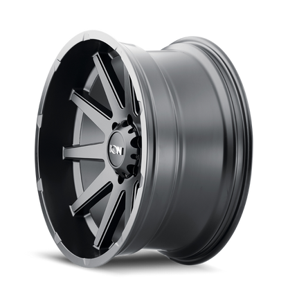 ION Type 143 20x9 / 8x165.1 BP / 0mm Offset / 125.2mm Hub Matte Black Wheel