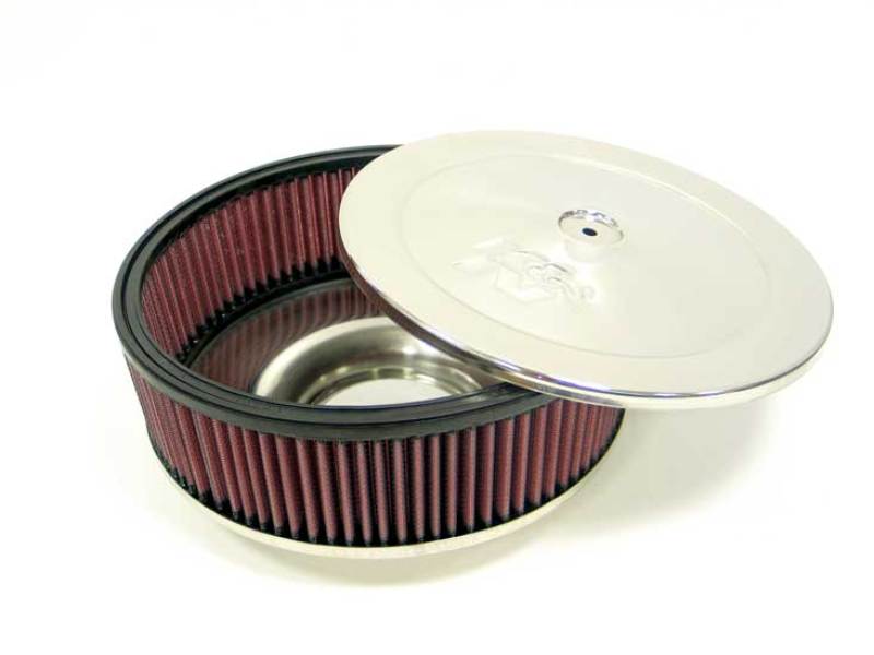 K&N Marine 8in ID x 9in OD x 2.875in H Round Straight Flame Arrestor