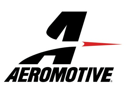 Aeromotive - In-Line Filter - AN-08 size Male - 10 Micron Microglass Element - Bright-Dip Black