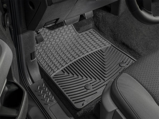 WeatherTech 09-13 Ford Transit Connect Front Rubber Mats - Black