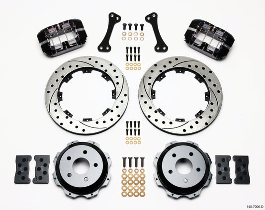 Wilwood Dynapro Rear Kit 12.19in Drilled Subaru Impreza WRX