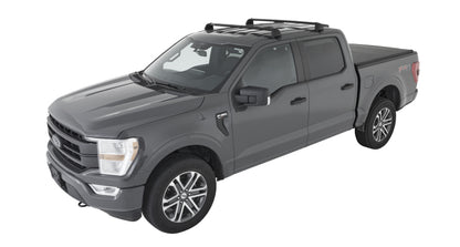 Rhino-Rack 04-08 Ford F150 Supercrew Vortex ROC25 Flush 2 Bar Roof Rack - Black