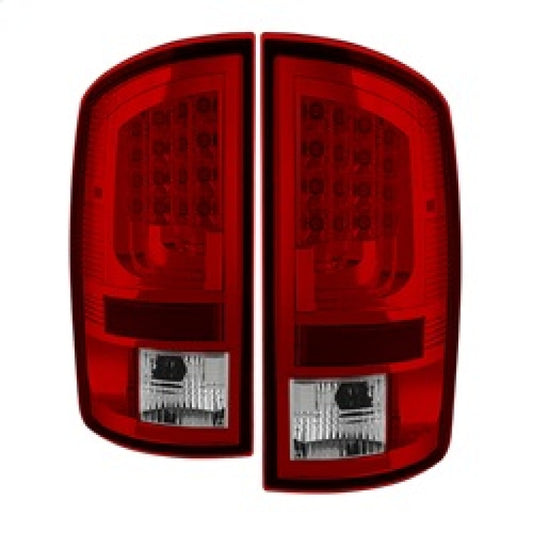 Spyder Dodge Ram 07-08 1500 Version 2 LED Tail Lights - Red Clear ALT-YD-DRAM06V2-LED-RC