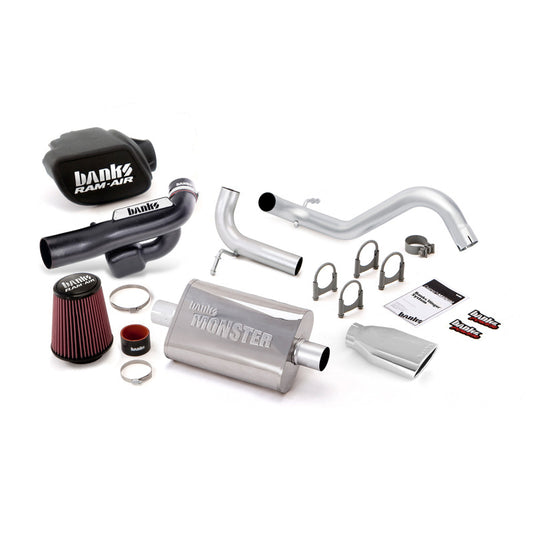 Banks Power 12-15 Jeep 3.6L Wrangler 2dr Stinger Sys (no AutoMind) - SS Single Exh w/ Chrome Tip