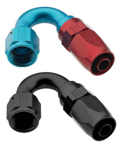 Fragola -12AN x 150 Degree Pro-Flow Hose End - Black