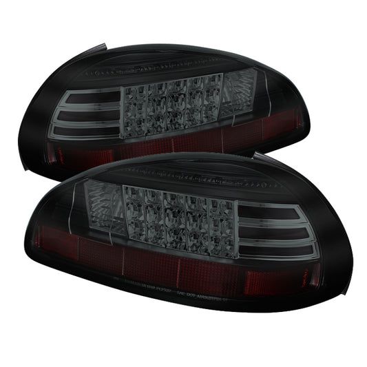 Spyder Pontiac Grand Prix 97-03 LED Tail Lights Black Smoke ALT-YD-PGP97-LED-BSM
