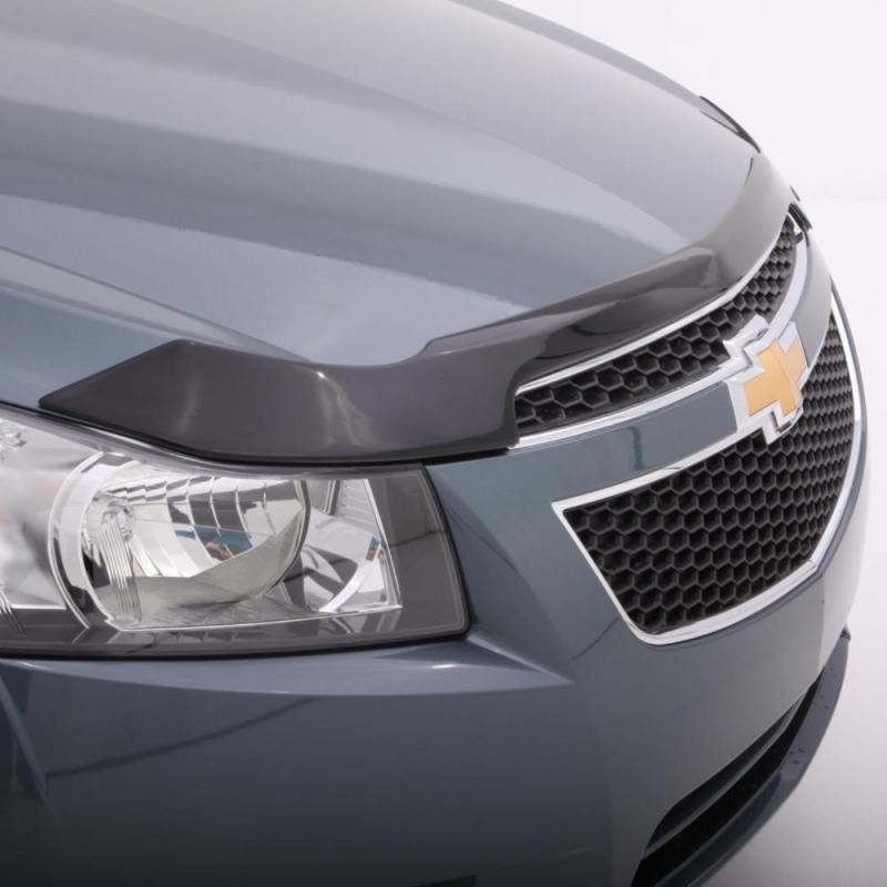 AVS 16-18 Buick Envision Aeroskin Low Profile Acrylic Hood Shield - Smoke