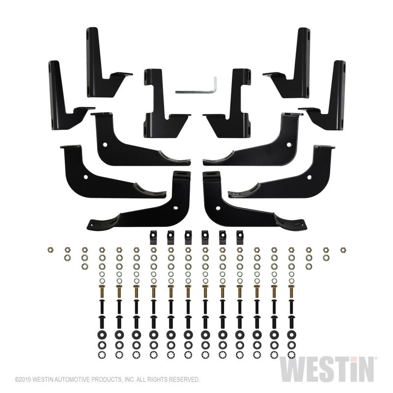 Westin 20-22 Jeep Gladiator PRO TRAXX 4 Oval Nerf Step Bars - Black