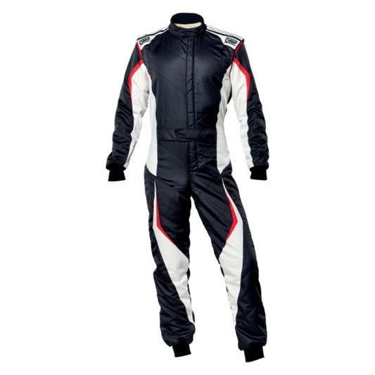 OMP Tecnica Evo Overall My21 Black/White - Size 50 (Fia 8856-2018)