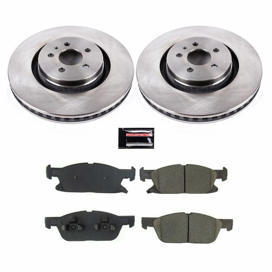 Power Stop 2019 Ford Edge Front Autospecialty Brake Kit