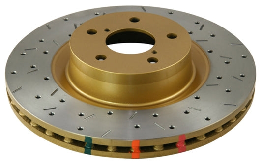 DBA 06-10 Hummer H3 Front 4000 Series Drilled & Slotted Rotor