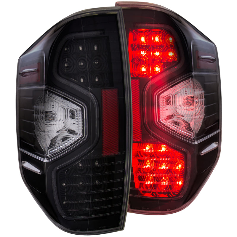 ANZO 2014-2015 Toyota Tundra LED Taillights Black