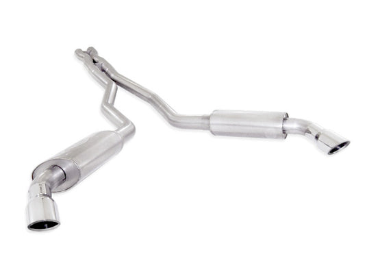 Stainless Works 2010-15 Camaro 6.2L 3in Exhaust X-Pipe S-Tube Turbo Mufflers Polished Tips
