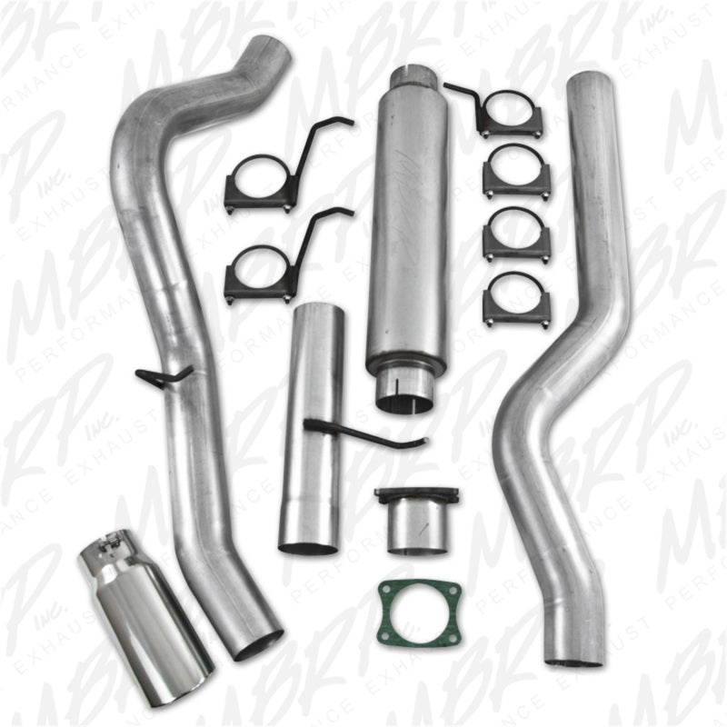 MBRP 2001-2005 Chev/GMC 2500/3500 Duramax EC/CC Cat Back Single Side