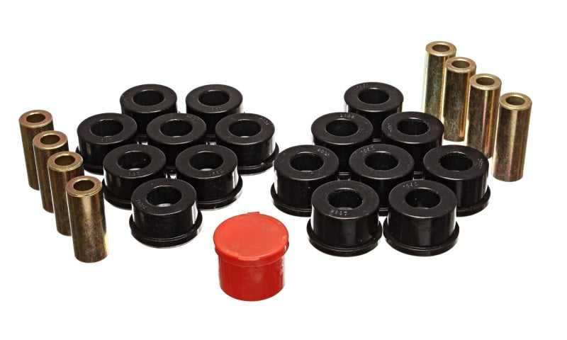 Energy Suspension Control Arm Bushings - Rear - Black