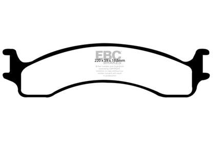 EBC 00-02 Dodge Ram 2500 Pick-up 5.2 2WD Greenstuff Front Brake Pads