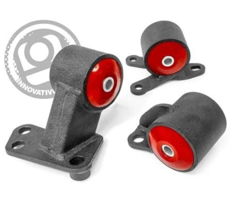 Innovative 94-01 Integra B-Series Black Steel Mounts 75A Bushings (Auto to Manual Hydro 2 Bolt)